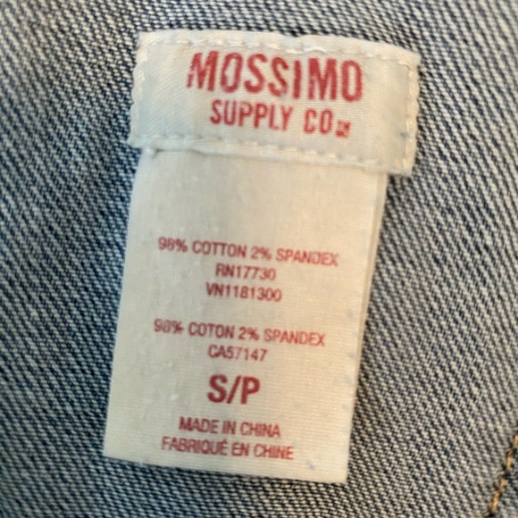 Mossimo Denim Short Overalls - Picture 3 of 3